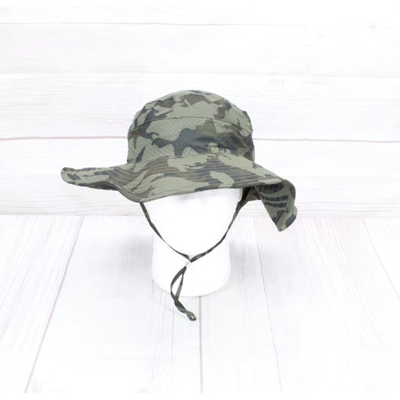 NWT Shade Camo Quick Dry Funky Bucket Bonnie Sun Hat by Swimlids - Picture 4 of 9